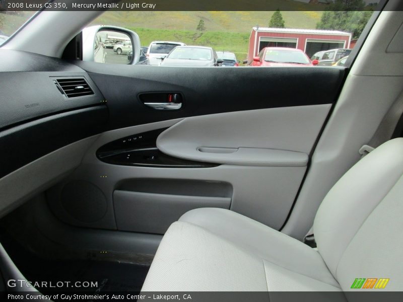 Mercury Metallic / Light Gray 2008 Lexus GS 350
