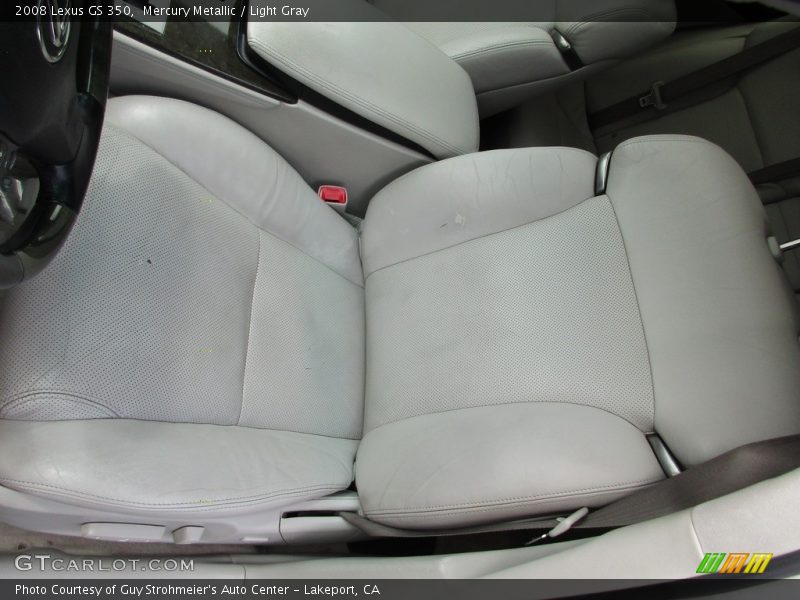 Mercury Metallic / Light Gray 2008 Lexus GS 350