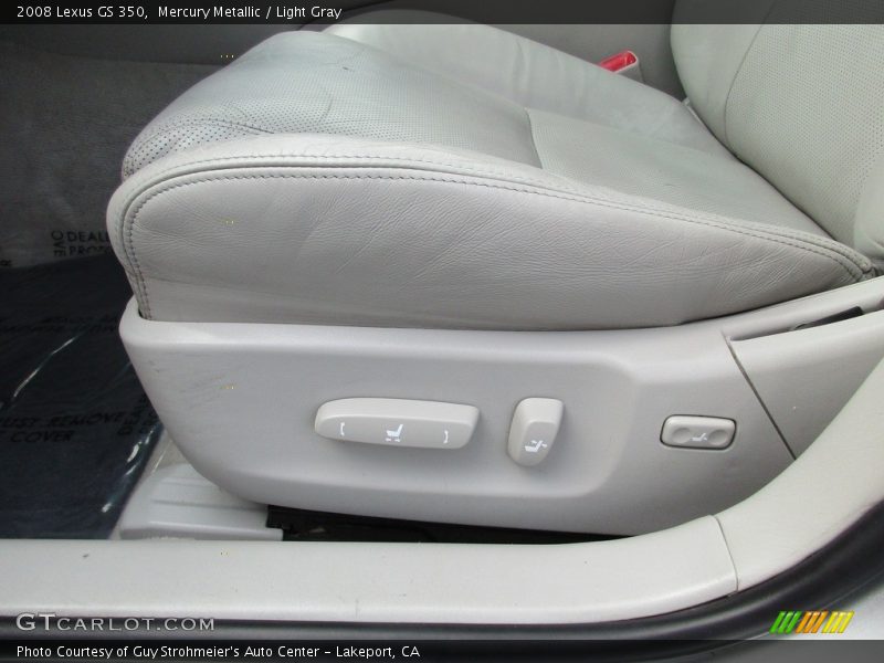 Mercury Metallic / Light Gray 2008 Lexus GS 350