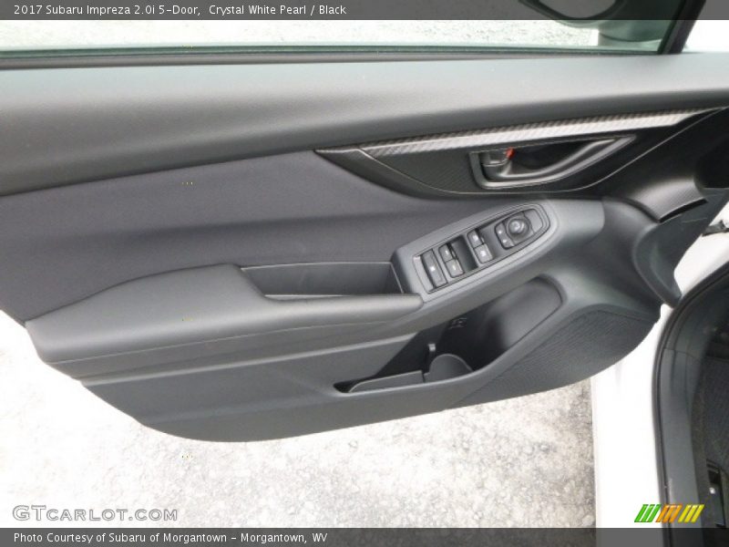 Crystal White Pearl / Black 2017 Subaru Impreza 2.0i 5-Door
