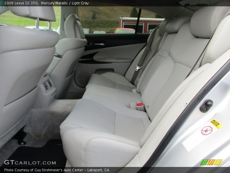 Mercury Metallic / Light Gray 2008 Lexus GS 350