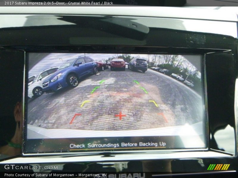 Crystal White Pearl / Black 2017 Subaru Impreza 2.0i 5-Door