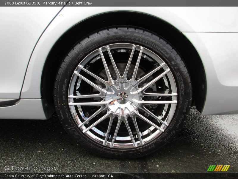 Mercury Metallic / Light Gray 2008 Lexus GS 350