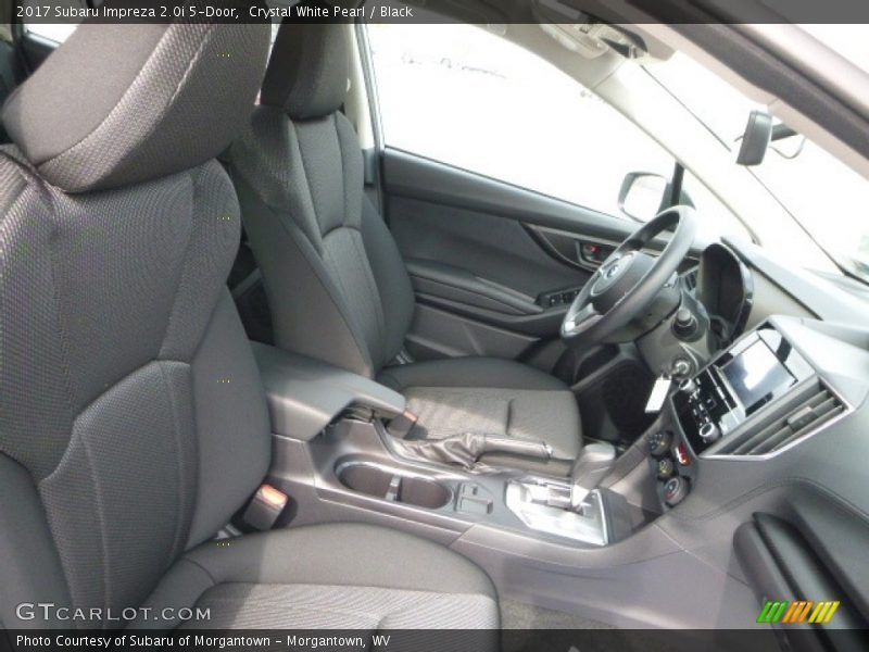 Crystal White Pearl / Black 2017 Subaru Impreza 2.0i 5-Door