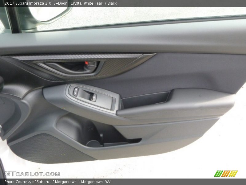 Crystal White Pearl / Black 2017 Subaru Impreza 2.0i 5-Door