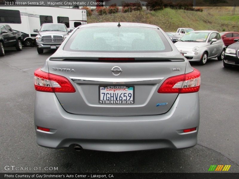 Magnetic Gray Metallic / Charcoal 2013 Nissan Sentra SR