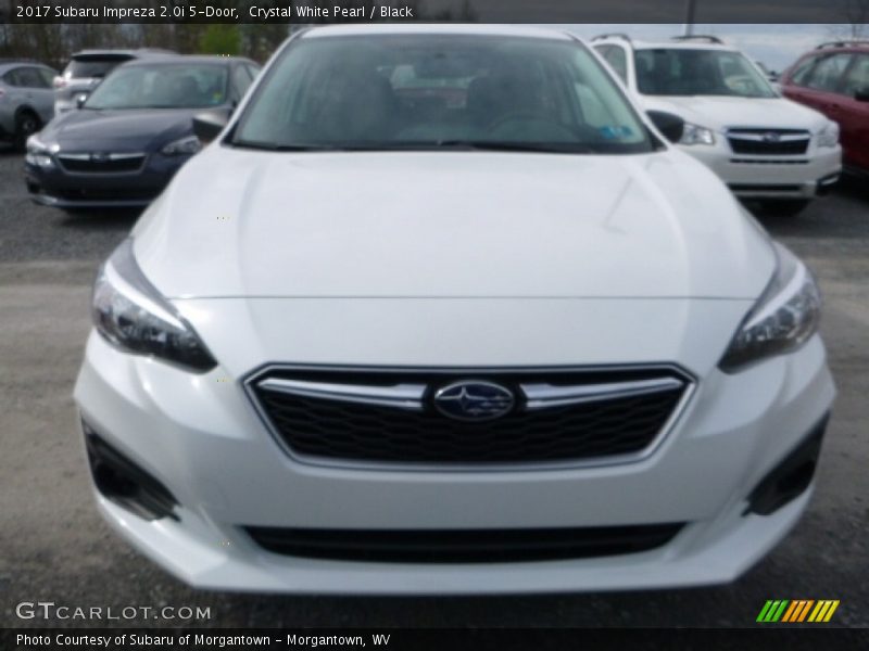 Crystal White Pearl / Black 2017 Subaru Impreza 2.0i 5-Door