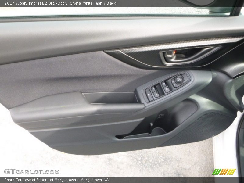 Crystal White Pearl / Black 2017 Subaru Impreza 2.0i 5-Door