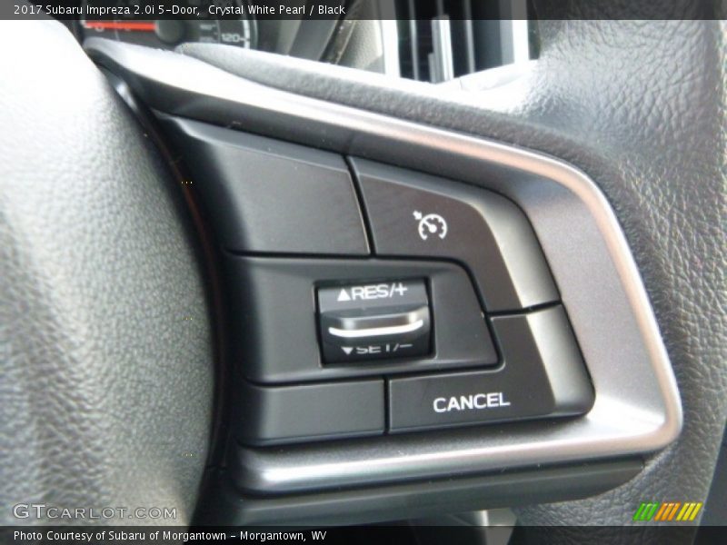 Crystal White Pearl / Black 2017 Subaru Impreza 2.0i 5-Door