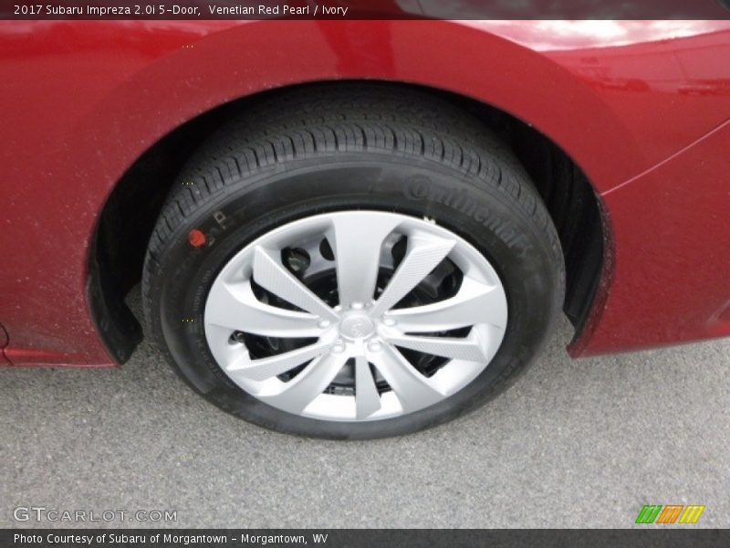 Venetian Red Pearl / Ivory 2017 Subaru Impreza 2.0i 5-Door