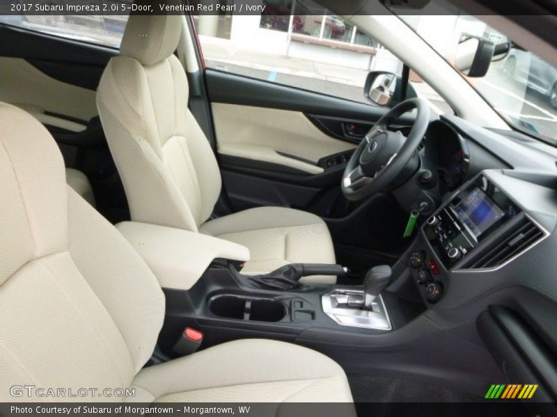 Venetian Red Pearl / Ivory 2017 Subaru Impreza 2.0i 5-Door