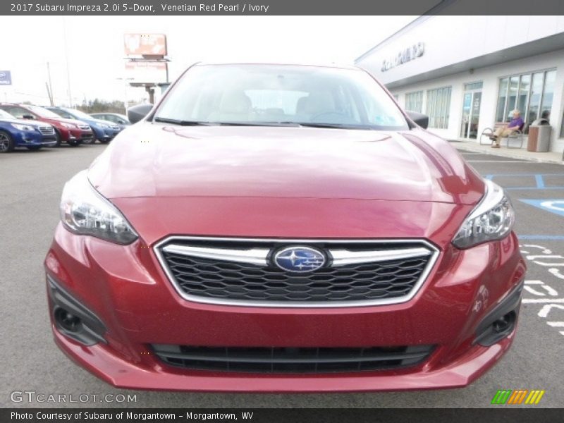 Venetian Red Pearl / Ivory 2017 Subaru Impreza 2.0i 5-Door