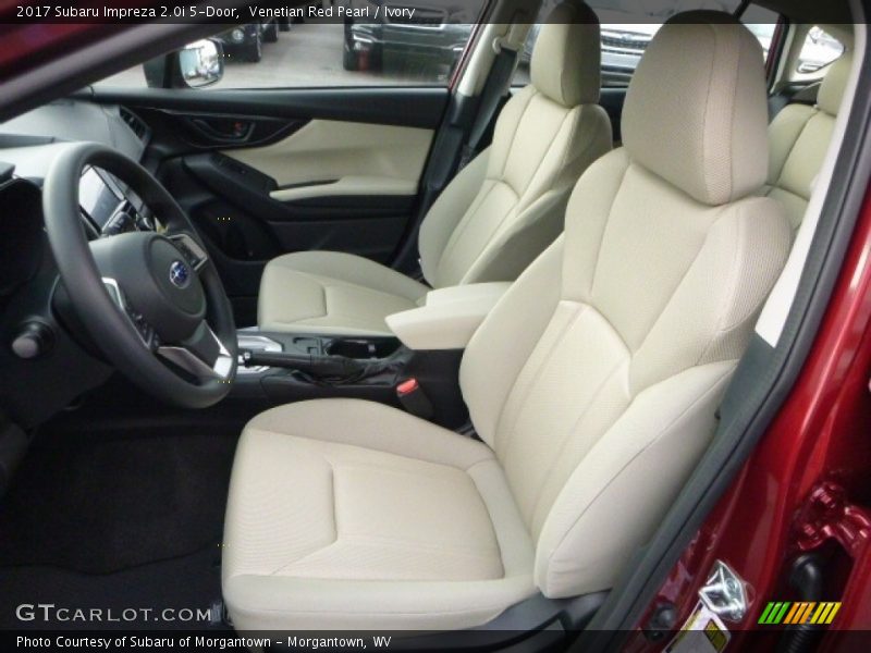 Venetian Red Pearl / Ivory 2017 Subaru Impreza 2.0i 5-Door