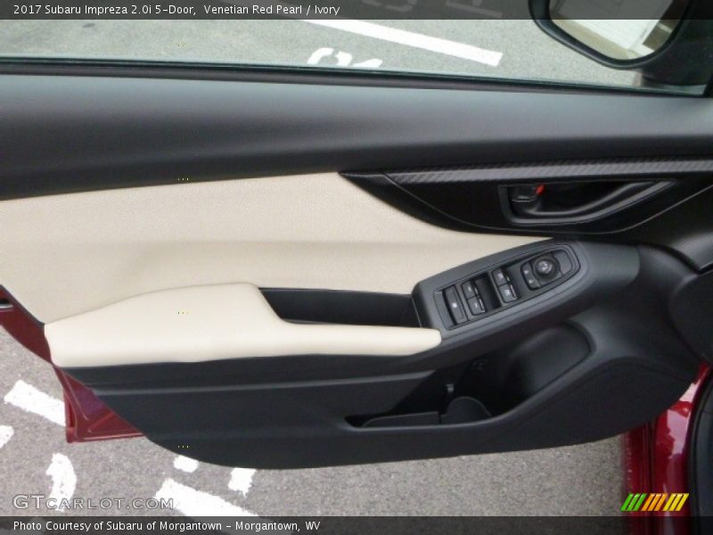 Venetian Red Pearl / Ivory 2017 Subaru Impreza 2.0i 5-Door