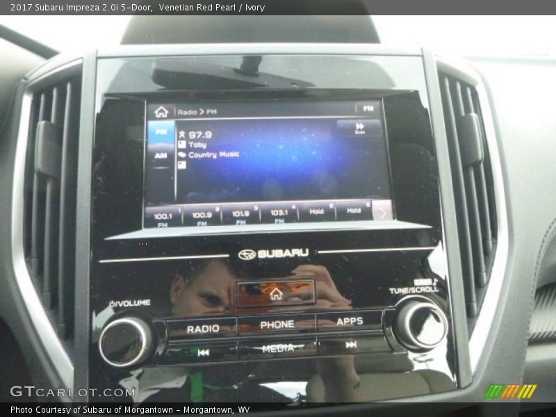 Venetian Red Pearl / Ivory 2017 Subaru Impreza 2.0i 5-Door