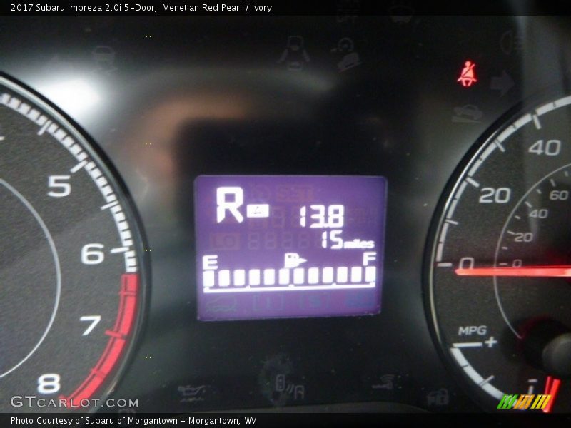 Venetian Red Pearl / Ivory 2017 Subaru Impreza 2.0i 5-Door