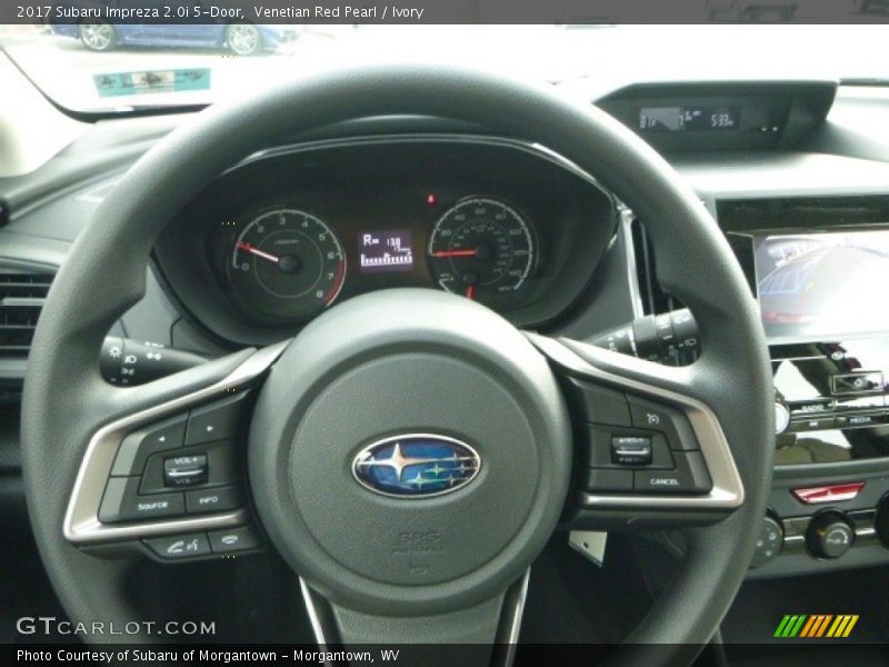 Venetian Red Pearl / Ivory 2017 Subaru Impreza 2.0i 5-Door