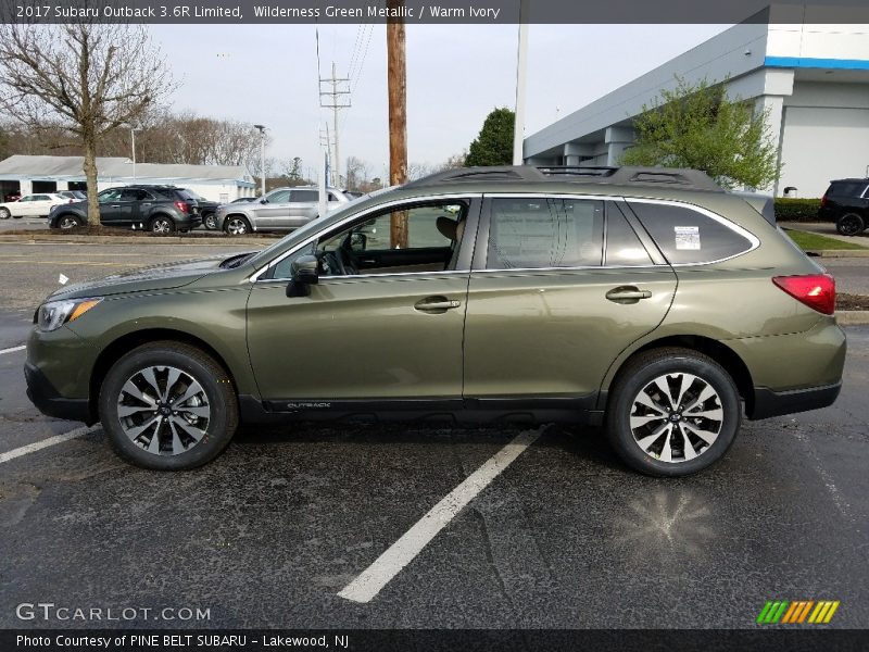  2017 Outback 3.6R Limited Wilderness Green Metallic