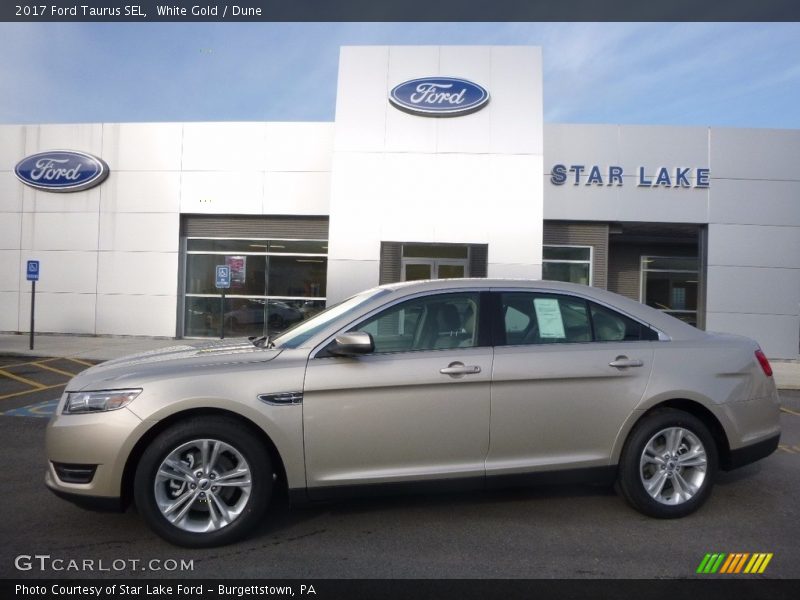 White Gold / Dune 2017 Ford Taurus SEL