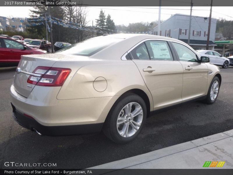 White Gold / Dune 2017 Ford Taurus SEL