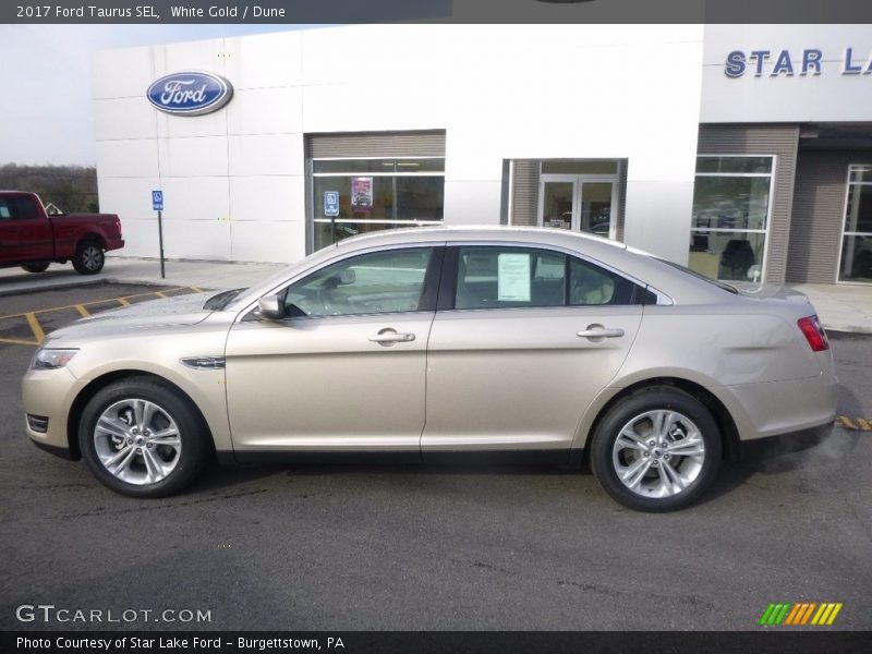 White Gold / Dune 2017 Ford Taurus SEL