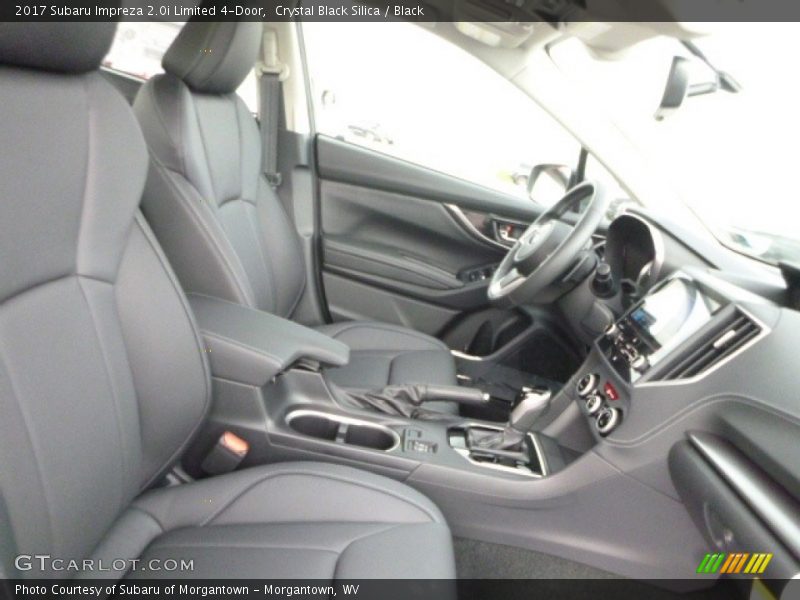 Crystal Black Silica / Black 2017 Subaru Impreza 2.0i Limited 4-Door
