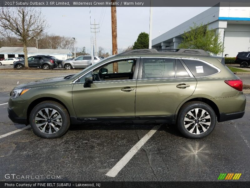  2017 Outback 3.6R Limited Wilderness Green Metallic