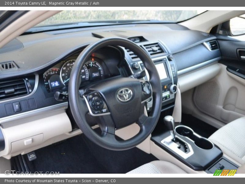 Magnetic Gray Metallic / Ash 2014 Toyota Camry LE