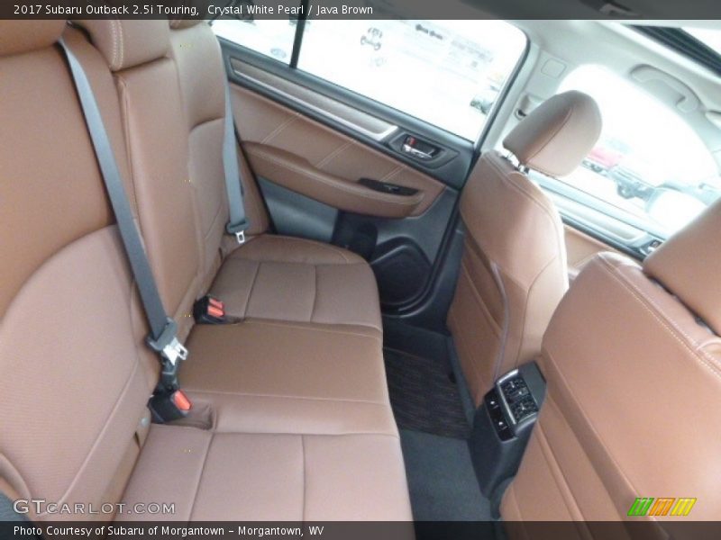 Crystal White Pearl / Java Brown 2017 Subaru Outback 2.5i Touring
