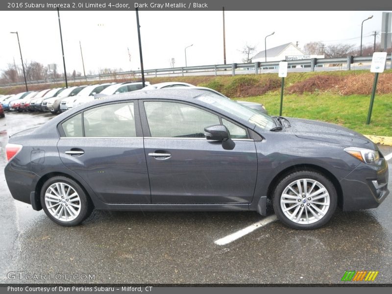 Dark Gray Metallic / Black 2016 Subaru Impreza 2.0i Limited 4-door