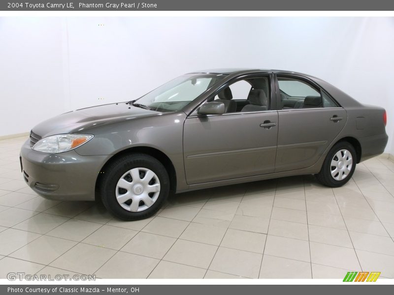 Phantom Gray Pearl / Stone 2004 Toyota Camry LE