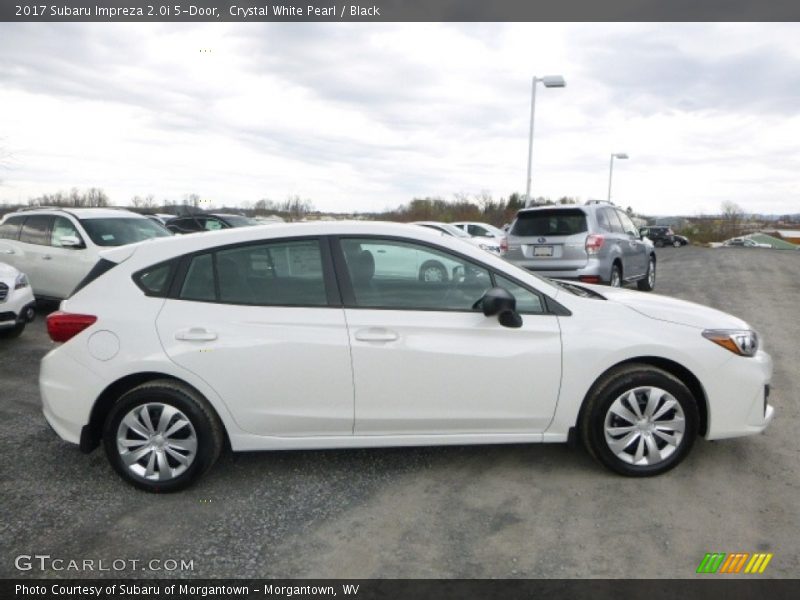 Crystal White Pearl / Black 2017 Subaru Impreza 2.0i 5-Door