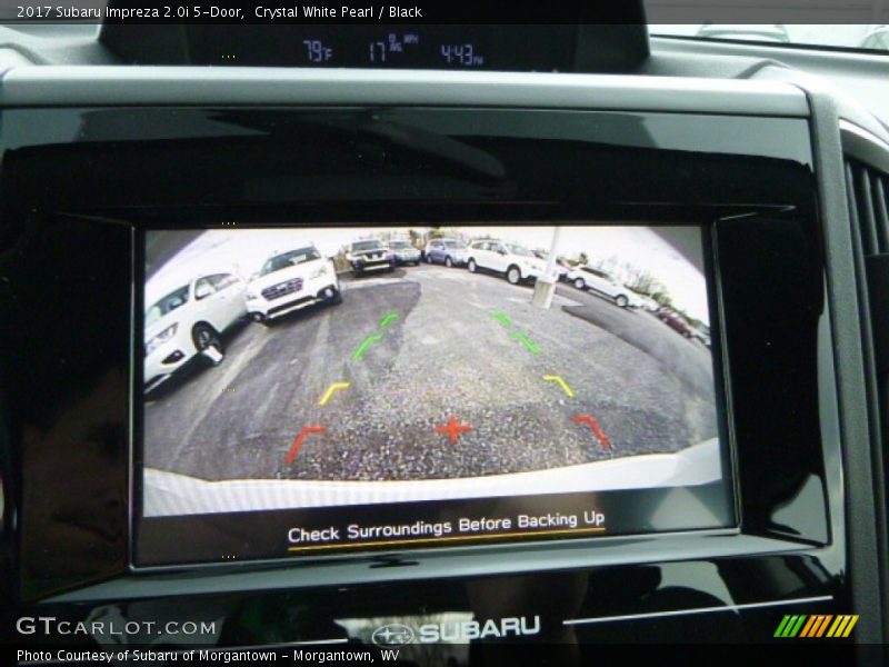 Crystal White Pearl / Black 2017 Subaru Impreza 2.0i 5-Door