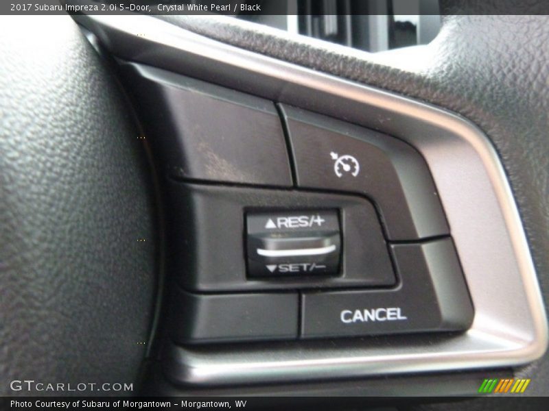 Crystal White Pearl / Black 2017 Subaru Impreza 2.0i 5-Door
