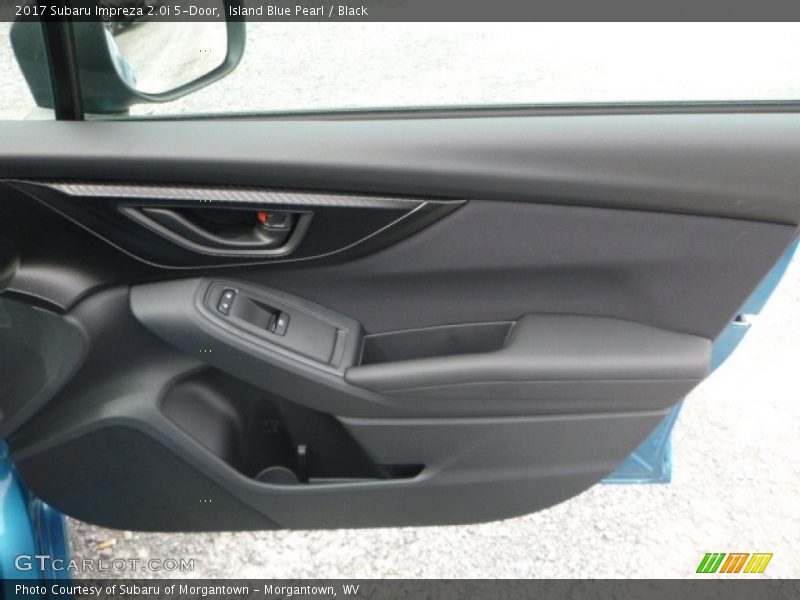 Island Blue Pearl / Black 2017 Subaru Impreza 2.0i 5-Door