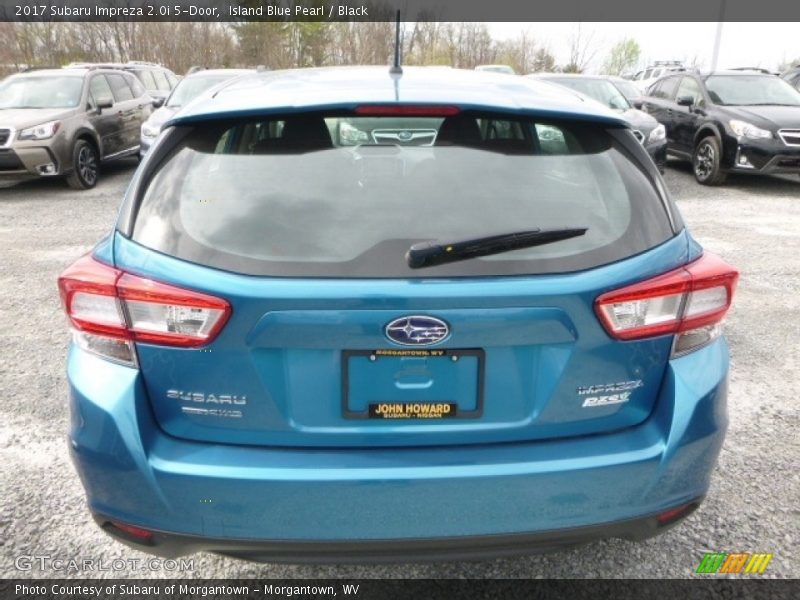 Island Blue Pearl / Black 2017 Subaru Impreza 2.0i 5-Door