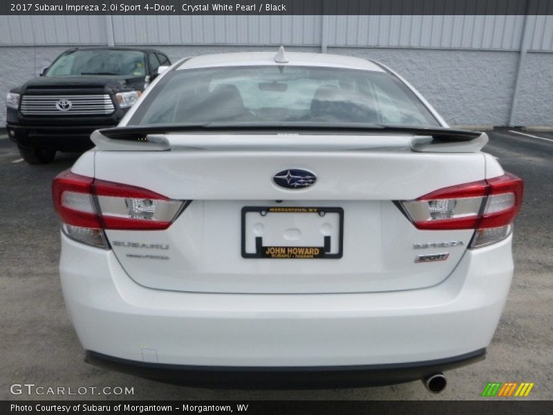 Crystal White Pearl / Black 2017 Subaru Impreza 2.0i Sport 4-Door