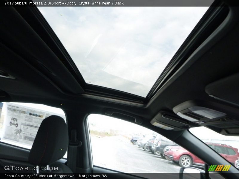 Sunroof of 2017 Impreza 2.0i Sport 4-Door
