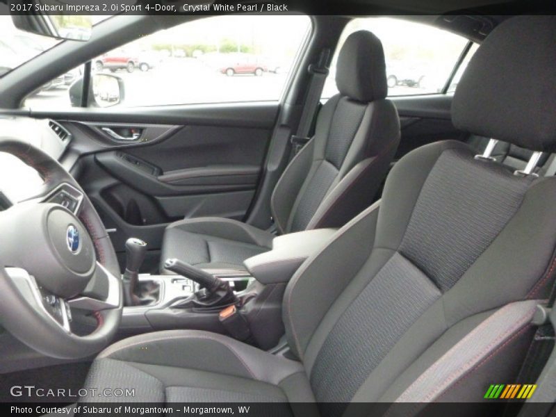 Front Seat of 2017 Impreza 2.0i Sport 4-Door