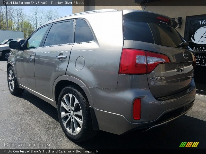 Titanium Silver / Black 2014 Kia Sorento SX V6 AWD