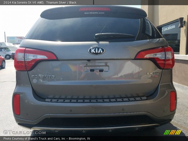 Titanium Silver / Black 2014 Kia Sorento SX V6 AWD