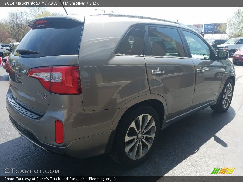 Titanium Silver / Black 2014 Kia Sorento SX V6 AWD