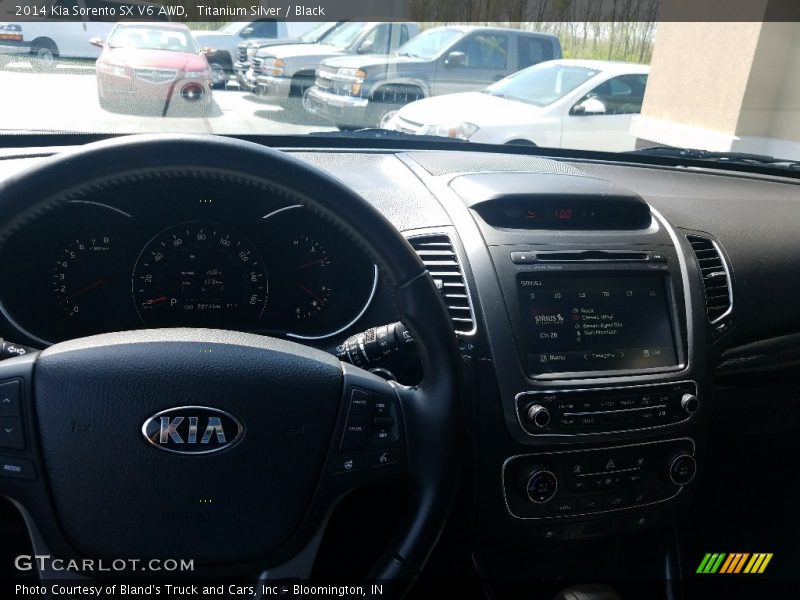 Titanium Silver / Black 2014 Kia Sorento SX V6 AWD