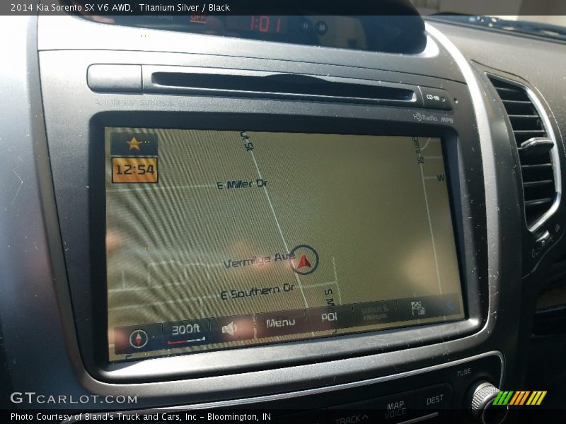 Titanium Silver / Black 2014 Kia Sorento SX V6 AWD