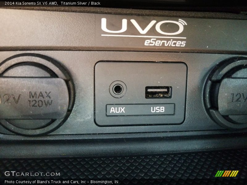 Titanium Silver / Black 2014 Kia Sorento SX V6 AWD