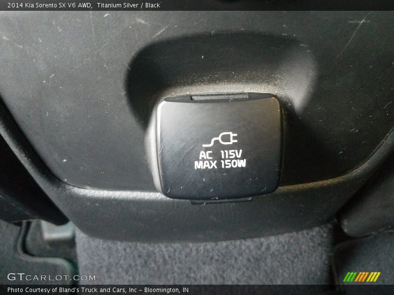 Titanium Silver / Black 2014 Kia Sorento SX V6 AWD