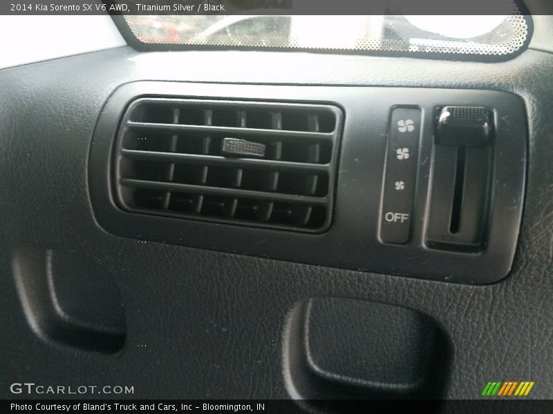 Titanium Silver / Black 2014 Kia Sorento SX V6 AWD