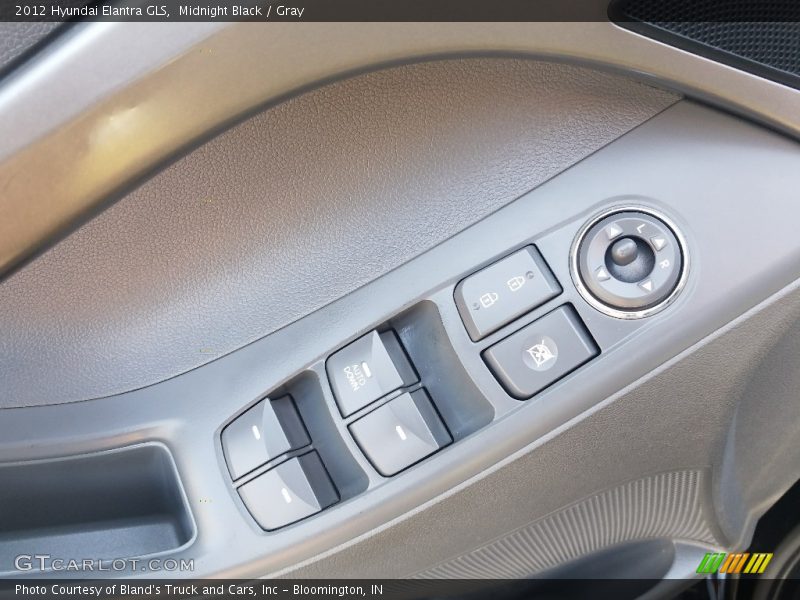Midnight Black / Gray 2012 Hyundai Elantra GLS