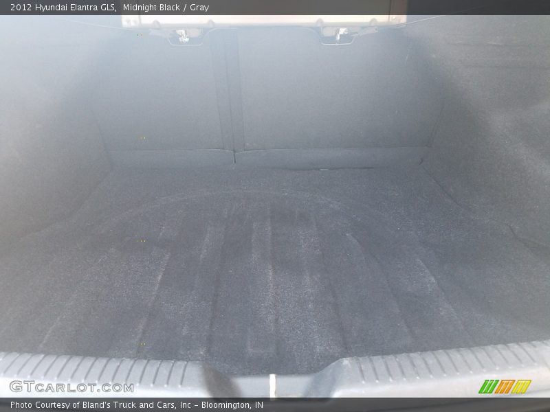 Midnight Black / Gray 2012 Hyundai Elantra GLS