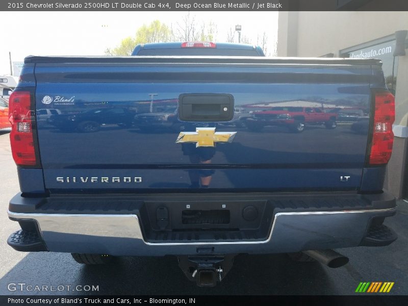 Deep Ocean Blue Metallic / Jet Black 2015 Chevrolet Silverado 2500HD LT Double Cab 4x4